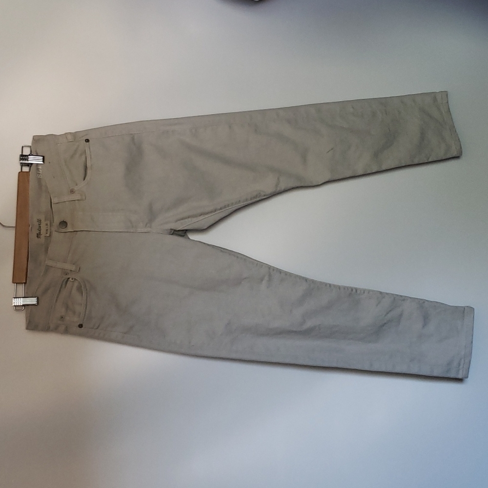 Madewell Men's Slim Jeans in Light Tan